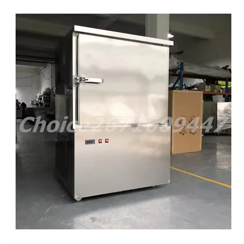 Commercial 6 Tray Air Blast Freezer Frozen Seafood Fast Freezing Refrigerator 178l Large Volume Food Flash Freezing Equipment