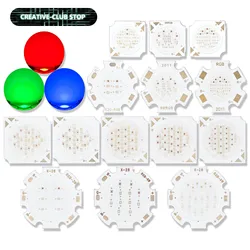 Chip LED RGB 250mA sorgente luminosa 3W 6W 9W 12W 15W 18W 24W 30W faretto per lampada DJ da discoteca luminosamente accessori diodo LED RGB