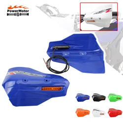 Motocross Handguard Hand Guard With Light For Zeta KTM XC SX EXC XCW Motorcycle Pit Bike Handlebar Protection Enduro