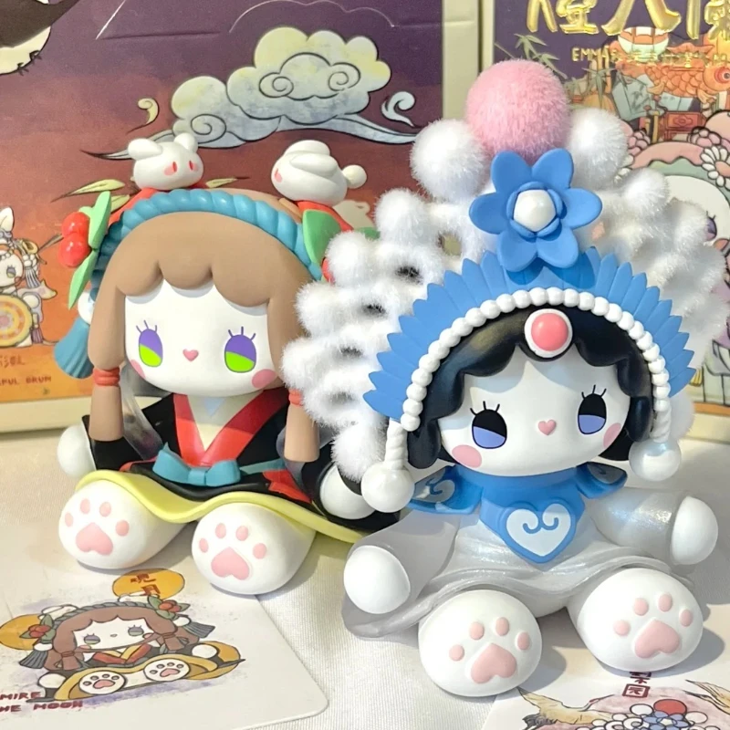 EMMA سر الغابات خافت أضواء سلسلة صندوق أعمى اللعب لطيف أنيمي عمل نموذج لجسم الحلي صندوق غامض فتاة طفل مفاجأة الهدايا