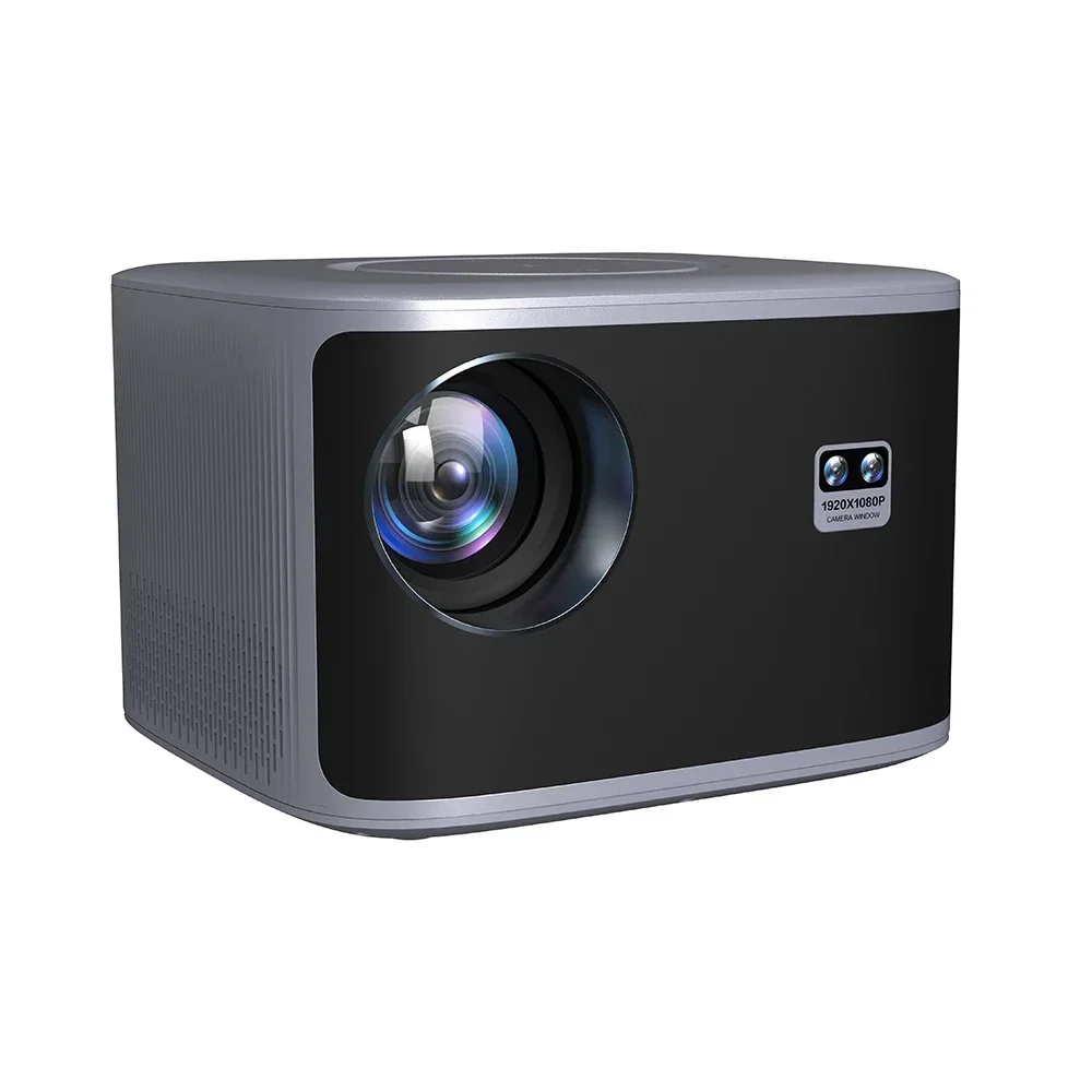 Modern Design AK40 3D Mini Movie Video Projector Lens, LCD Smart Touch Panel Projector Android 4K Beamer