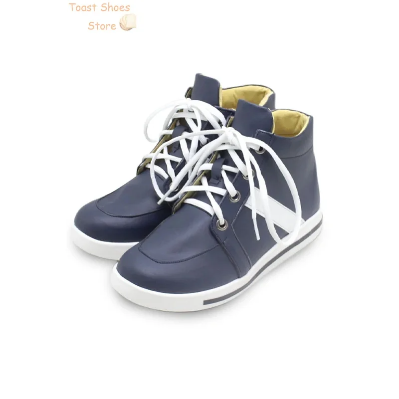 

qq98Takanashi Hoshino Game Blue Archive Реквизит для косплея Хэллоуин Карнавальные ботинки Обувь из искусственной кожи Костюм Опора