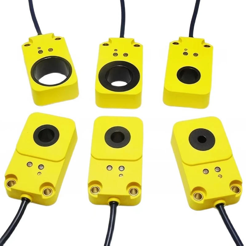 Ring Proximity Switch 3-30mm Metal Inductive Sensor Steel Ball Metal Object Speed Detect Wire Harness Connector NPN/PNP NO/NC