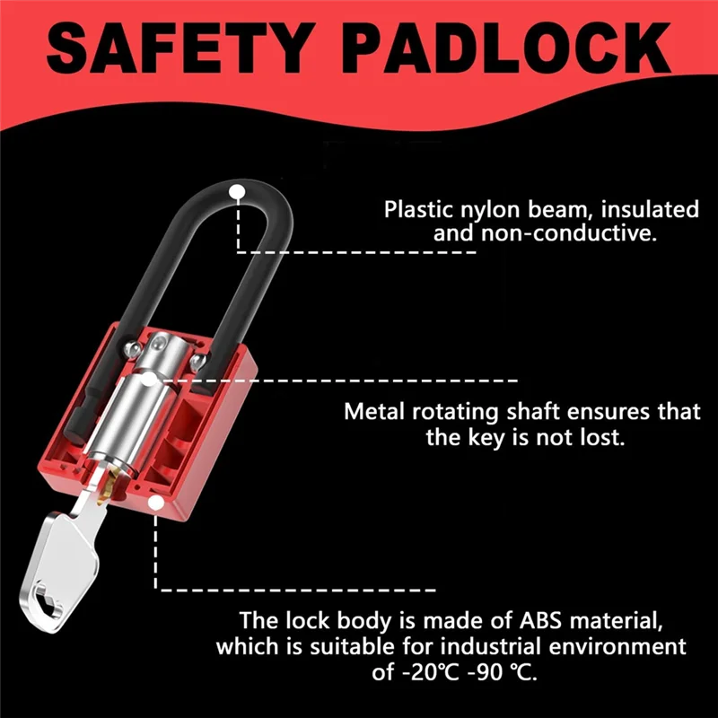 

-A90T Gate Valve Lockout Device With Coded Lock Suited For 1 To 2-1/2 Gate Valve Handles Gate Valve Lockout Water Spigot Lock