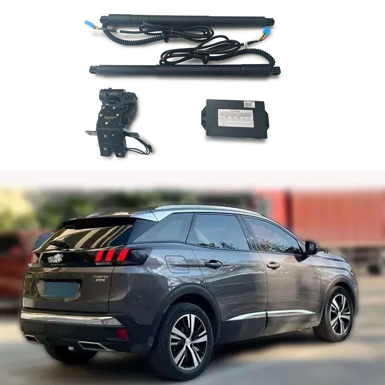 

for Peugeot 3008 4008 2017 20182022+ Electric tailgate modified tailgate car modification automatic lifting rear door car parts