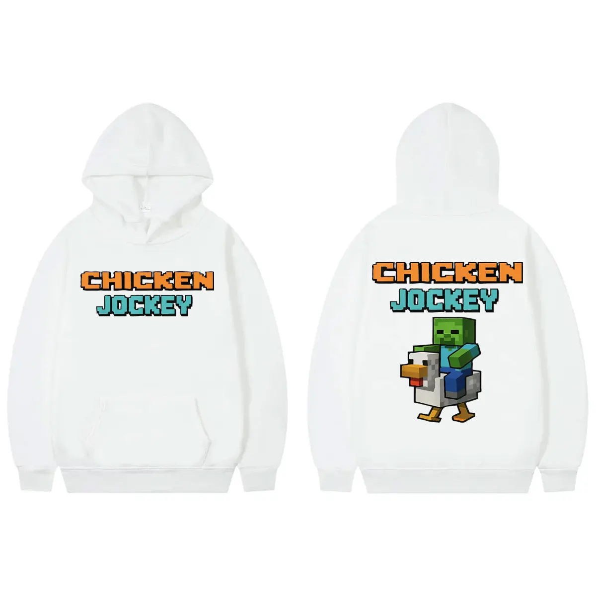

Chicken Jockey Game Merch Hoodies High Quality Fashion Oversized Pullovers Men Women Harajuku Cartoon Sweatshirts Y2k Streetwear