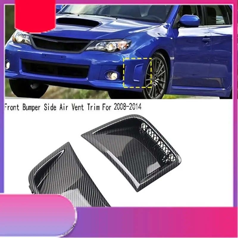 

Для Subaru STI WRX GRB Wagon 10th 2008-2014 капот двигателя крыло выпускная крышка передний бампер накладка вентиляционного отверстия-Y79A