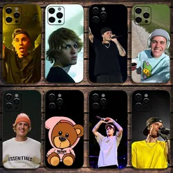 Singer J-Justin Drew B-Bieber Phone Case For Apple iPhone 15,14,13,12,11,Pro,X,XS,Max,XR,Plus,Mini Soft Black Cover