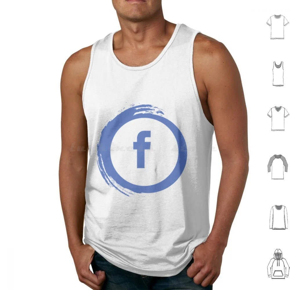 Kuldeep33 Facebook Icon And Logo Fashion Art Tri-Blend Tank Tops Vest Sleeveless Netflix Top Boy Usa Series London Top