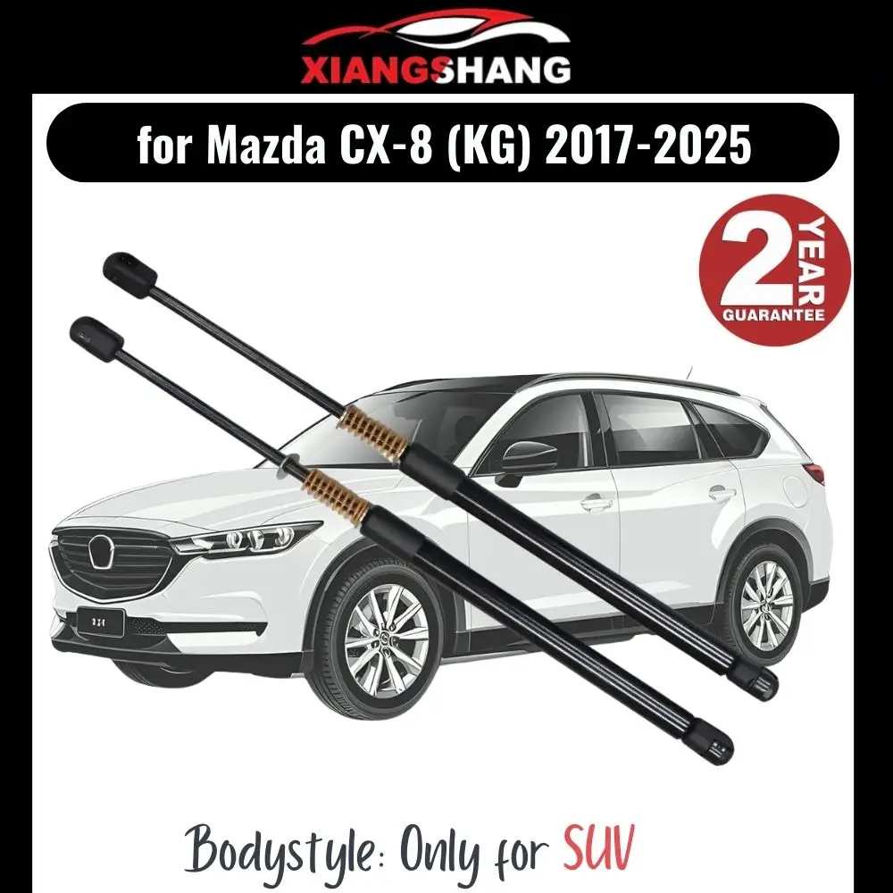 

2pcs Rear Tailgate Damper for Mazda CX-8 (KG) 2017-2025 SUV Tailgate WITH SPRING Trunk Boot Gas Charged Gas Struts