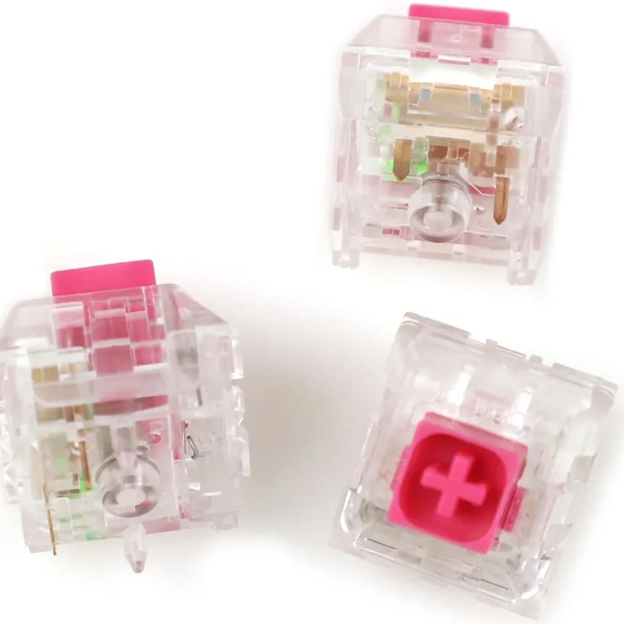Przełączniki Kailh Box Crystal Royal Navy Blue Jade Pink 5-pinowe, wodoodporne IP56, kompatybilne z przełącznikami Cherry MX. — zdjęcie produktu 5