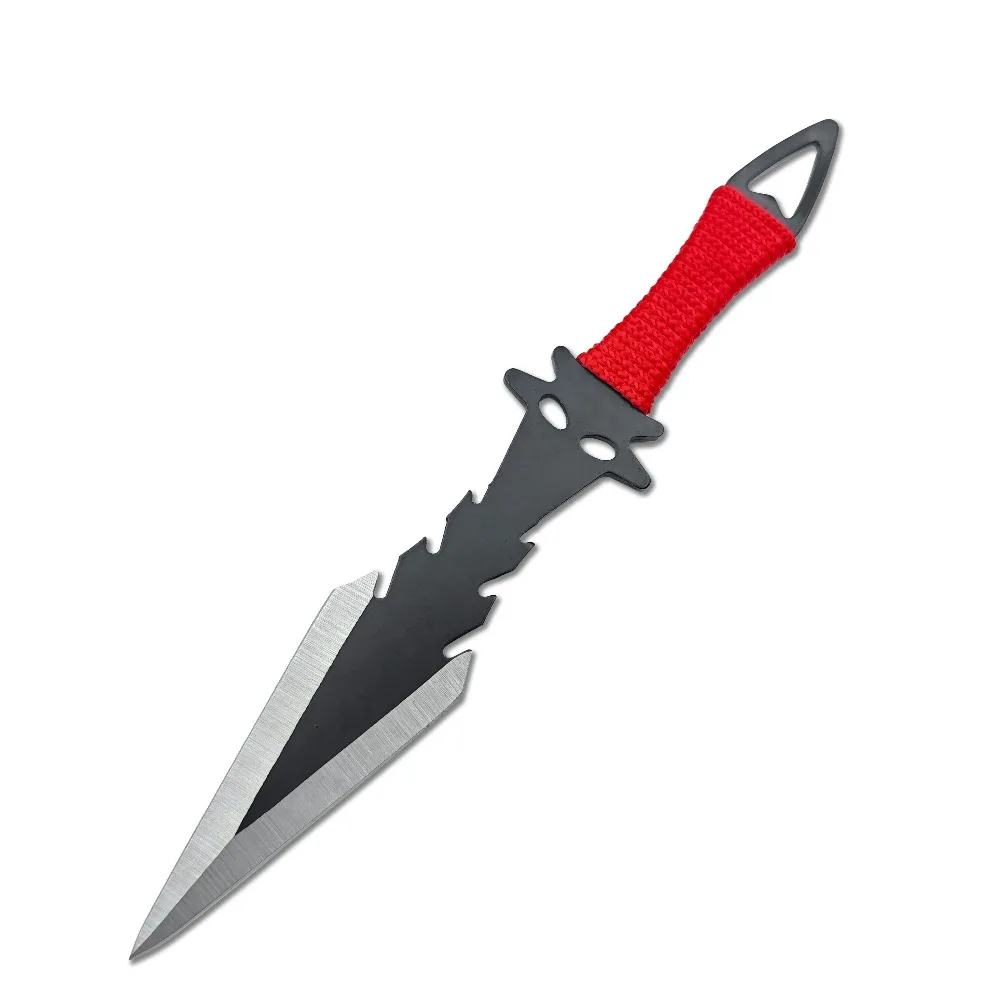 Not Sharpened 3Cr13Mov Stainless Steel Fixed Blade Camping Utility Full Tang knife With Sheath Outdoor Decor Collection Tool