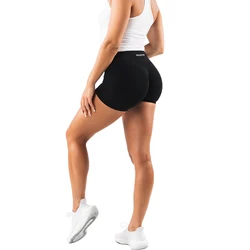 NVGTN-Short en IQUE dex Amplificateur Sans Couture pour Femme, Collants d'Entraînement Doux, Tenues de Fitness, Pantalon de Yoga, Vêtements de bug astique