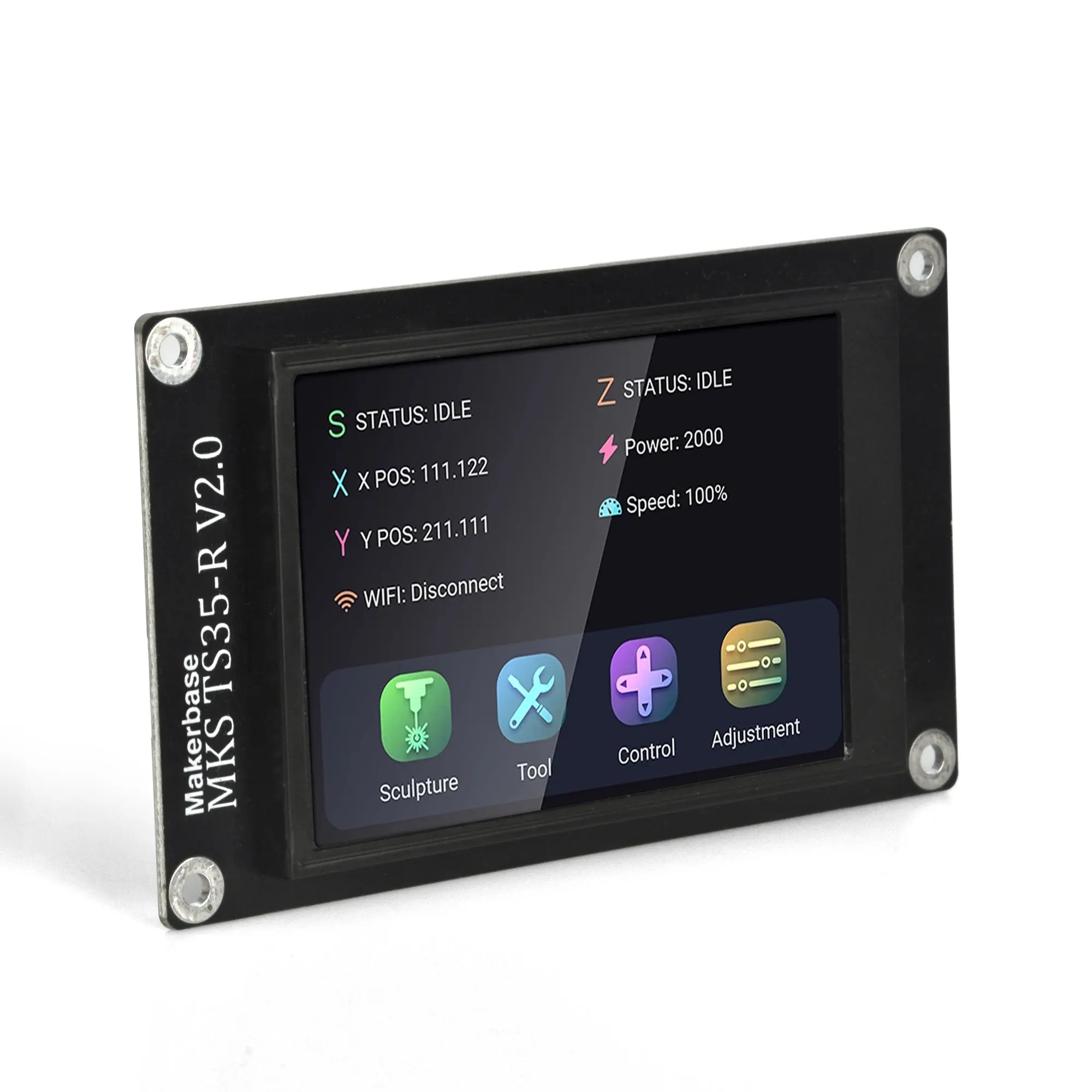 Imagem -05 - Mks Ts35-r 3.5 Touch Screen para Impressora 3d Controlador Offline Impressora Peças