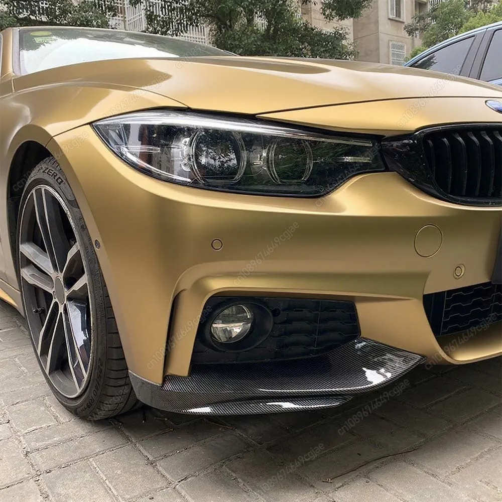 

Для BMW 4 серии F32 F33 F36 M-Sport 2014-2020 обвесы черный автомобильный передний бампер губ диффузор сплиттер спойлер защита от царапин