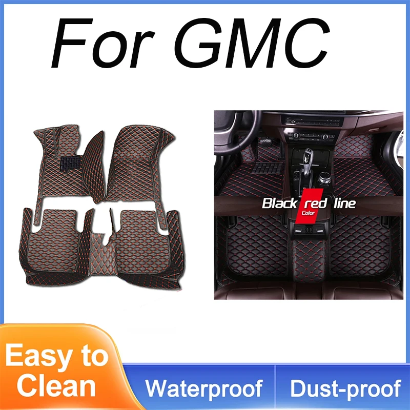 Car Floor Mats For GMC Sierra 1500 Sierra 2500 Yukon XL Terrain acadia Canyon Envoy Jimmy Car Accessories