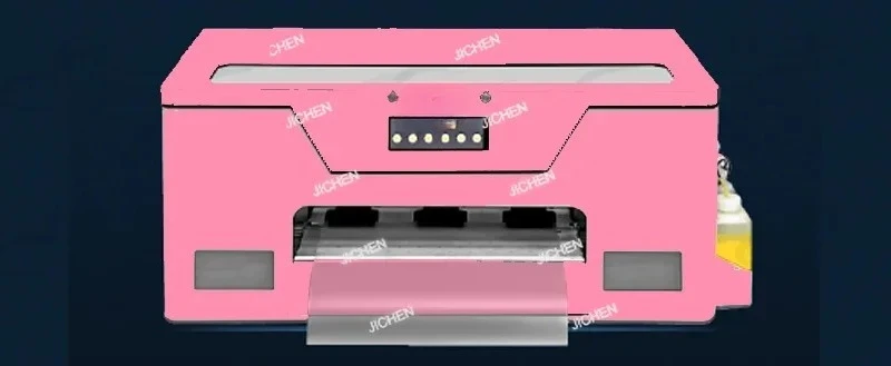 

Розовый комплект DTF Печатная машина для футболок Рулон теплопередачи XP600 Печатающая головка A3+ Цифровой струйный DTF-принтер