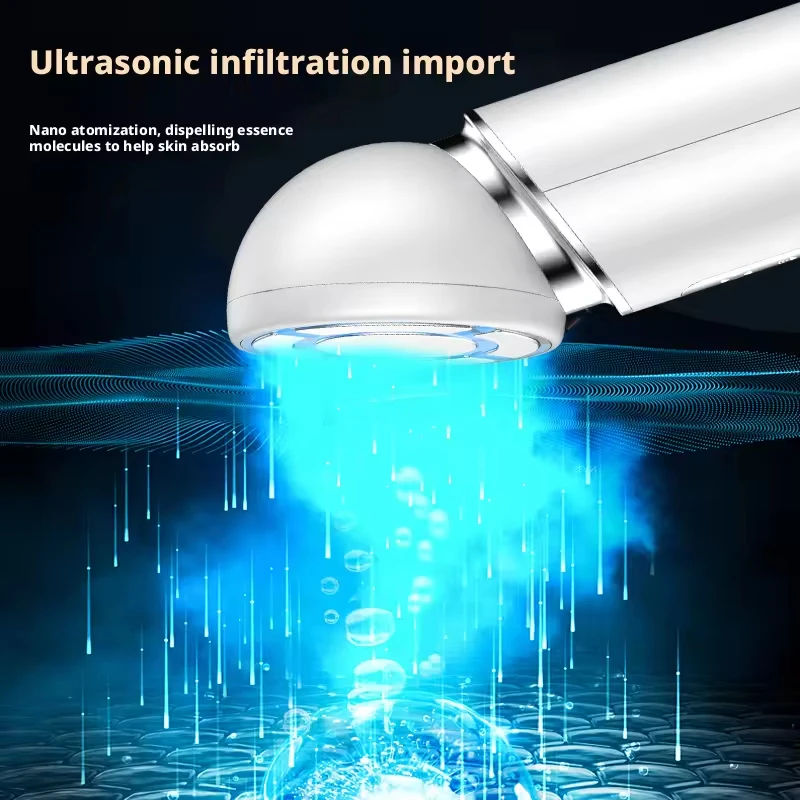 22K to improve wrinkles, dullness, sagging EMS facial massager 4-color photon 3M EP 4-level vibration