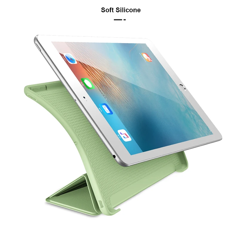 For iPad 10th 2022 Smart Case 10.2 8th 9th 7th 6th Generation Leather Case Air 11 2024 Pro 13 4 10.9 Mini 6 5 4 2 Silicon Cover