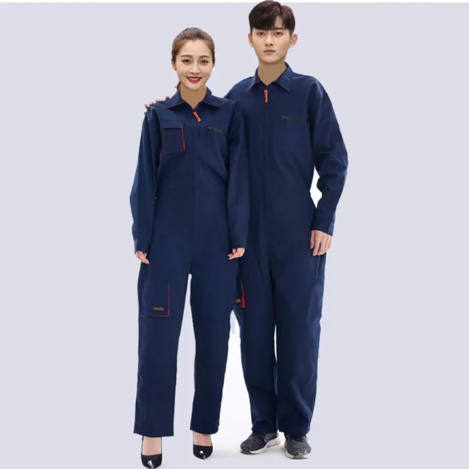 Uniforme de trabajo para hombres y mujeres, traje de soldadura, reparación de automóviles, taller mecánico, ropa de talla grande