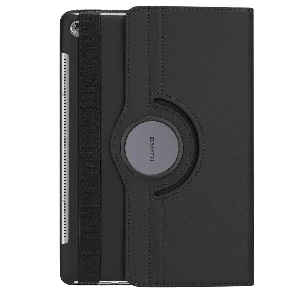 Funda de cuero Pu con tapa y soporte giratorio para Huawei MediaPad M5, 10,8 pulgadas, 10, 10,8 ", 360