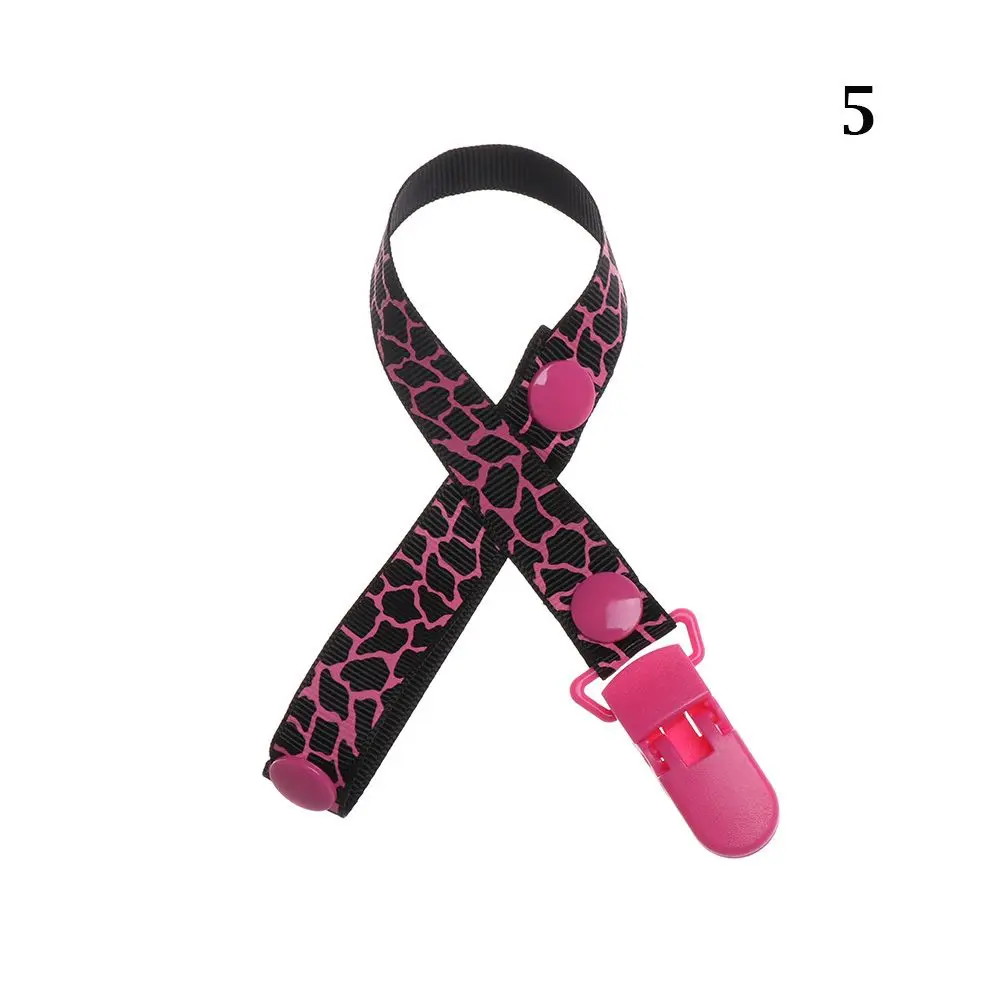 

1pc NEW Colorful Adjustable Length Anti-drop Rope Nipple Strap Infant Dummy Clips Baby Teething Soother Pacifier Chain