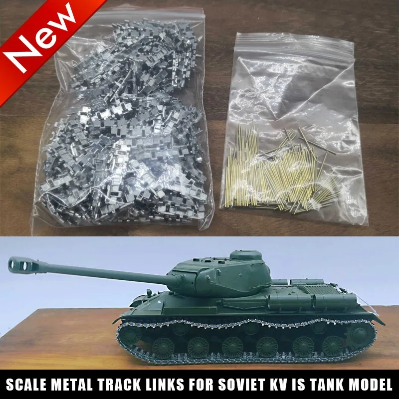 1/35 Scale Metal Track Links for Soviet KV IS Tank Model w/metal pin 2pcs/set