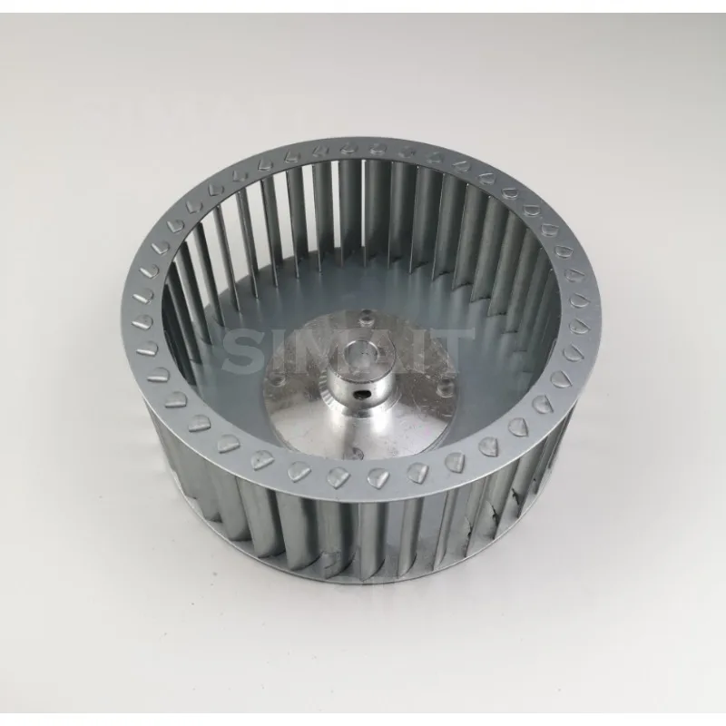 DF Centrifugal Fan Impeller, Galvanized, Fan Blades, Compressor Accessories, Diameter 160 Height 50