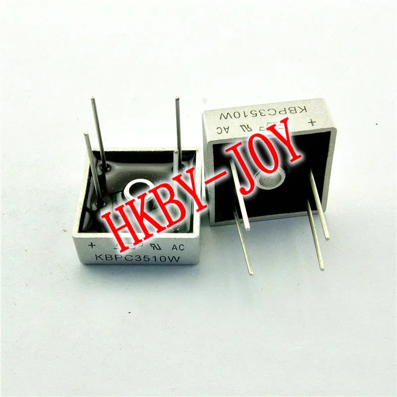 شحن مجاني KBPC3510W KBPC3510 واط KBPC 3510 واط (35A/1000 فولت) DIP-4 رقائق جديد وأصلي IC 10 قطعة/الوحدة