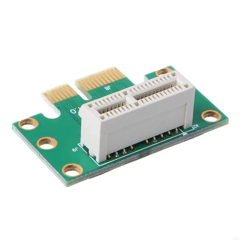 B0KF PCI-EXPRESS 1X RISER CARD 90 ° CARD 1U HEIGHEIT COMPUTER SERVER PCIE-Socket-Adapter