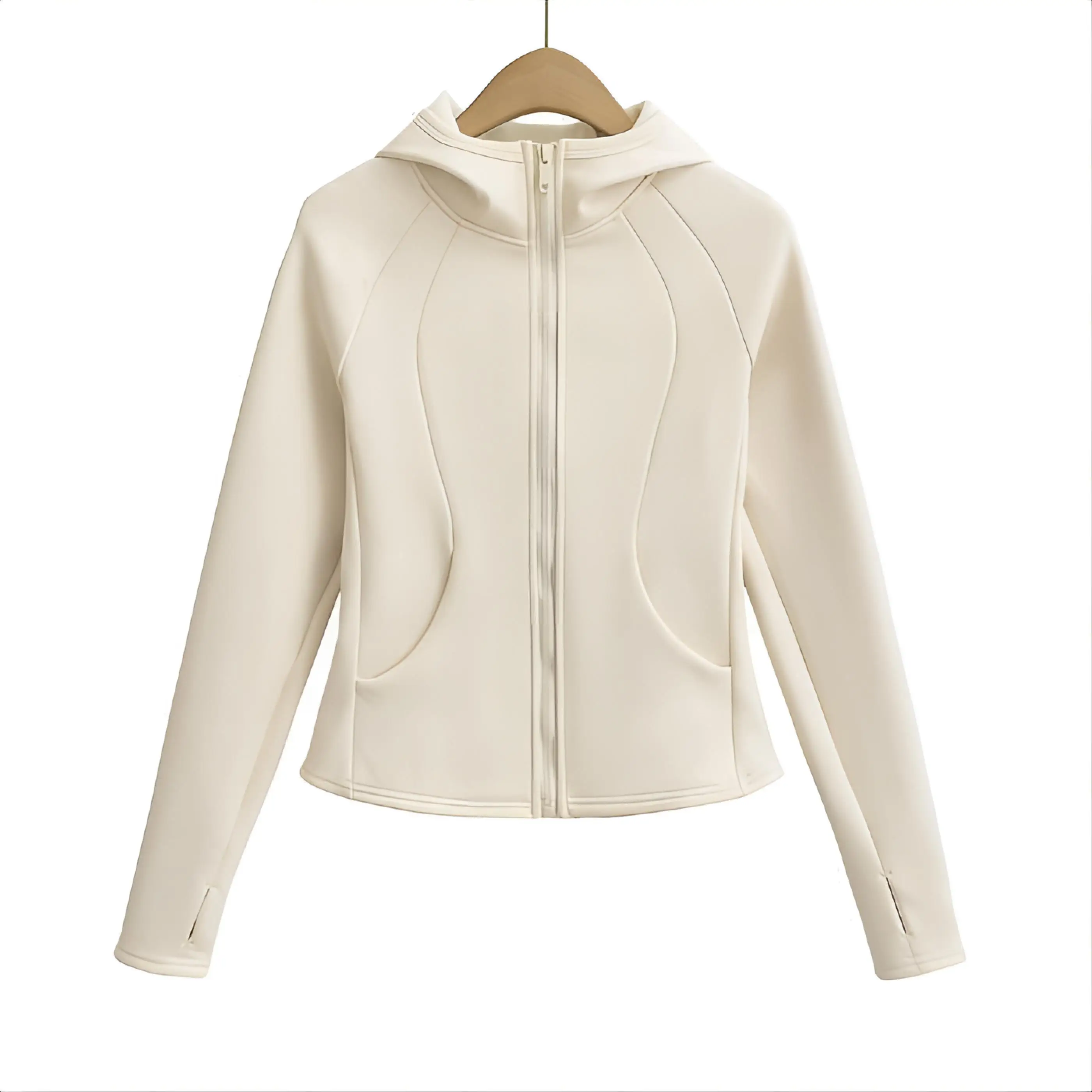 

Флисовая толстовка со шляпой, женская рождественская одежда, женская зимняя одежда больших размеров, сшитая, утолщенная, эстетичная, в стиле панк для девочек