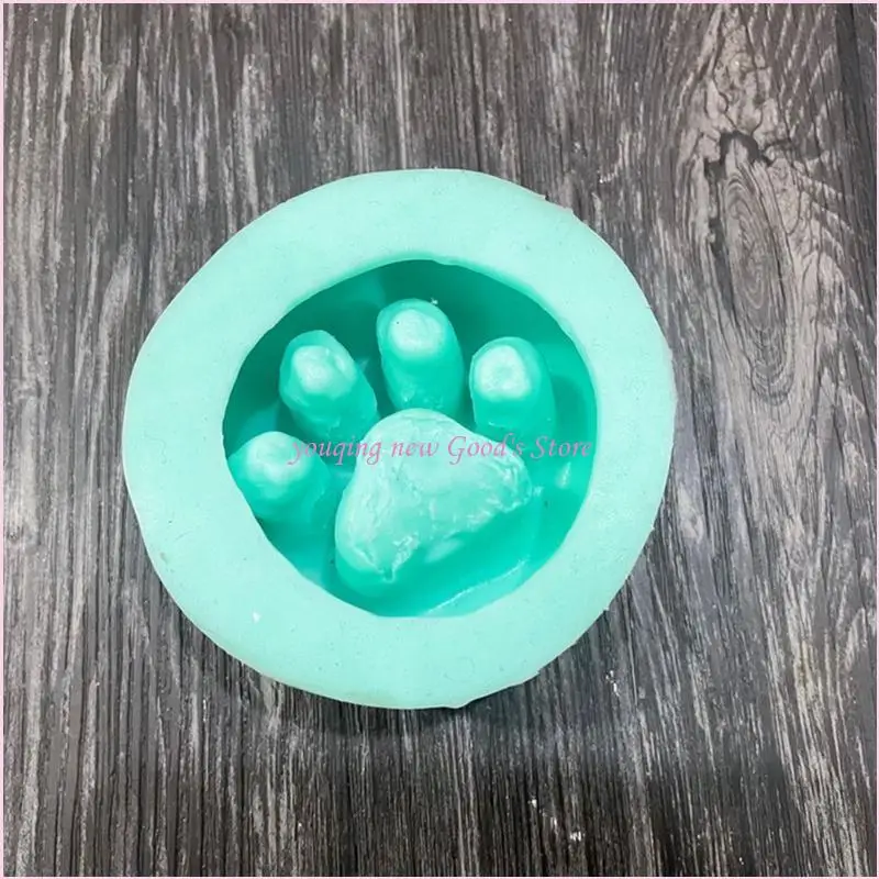 

57QA для кошачьего когтя, сочный горшок, УФ-кристаллическая форма для эпоксидной смолы, цветочный горшок ручной работы, форма,