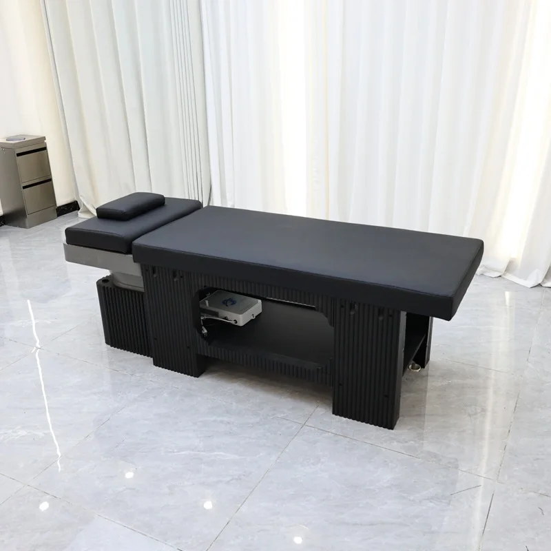 Hot Sale Professional Thai Shampoo Bed Professional Head Therapy Steam Bowl Salon Furniture Barber Shop Hair Salon Shampoo Bed