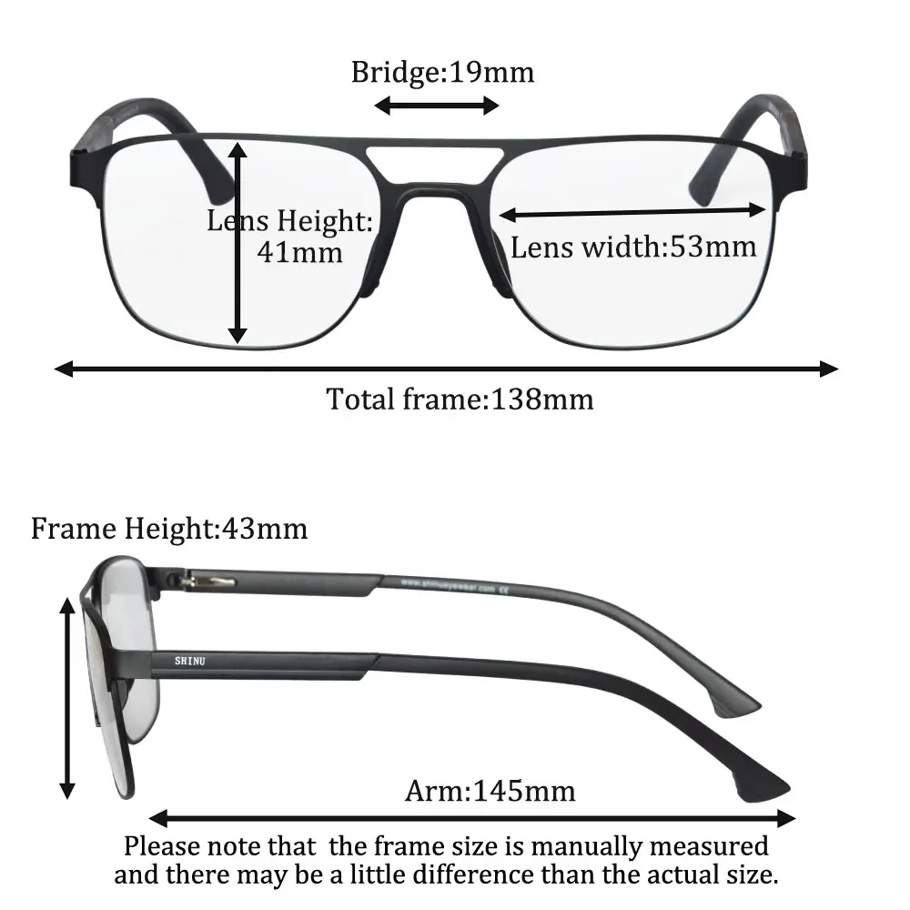 Reading glasses for men multifocal progressive glasses near and far multifocal glasses intelligent progressive multifocal lenses