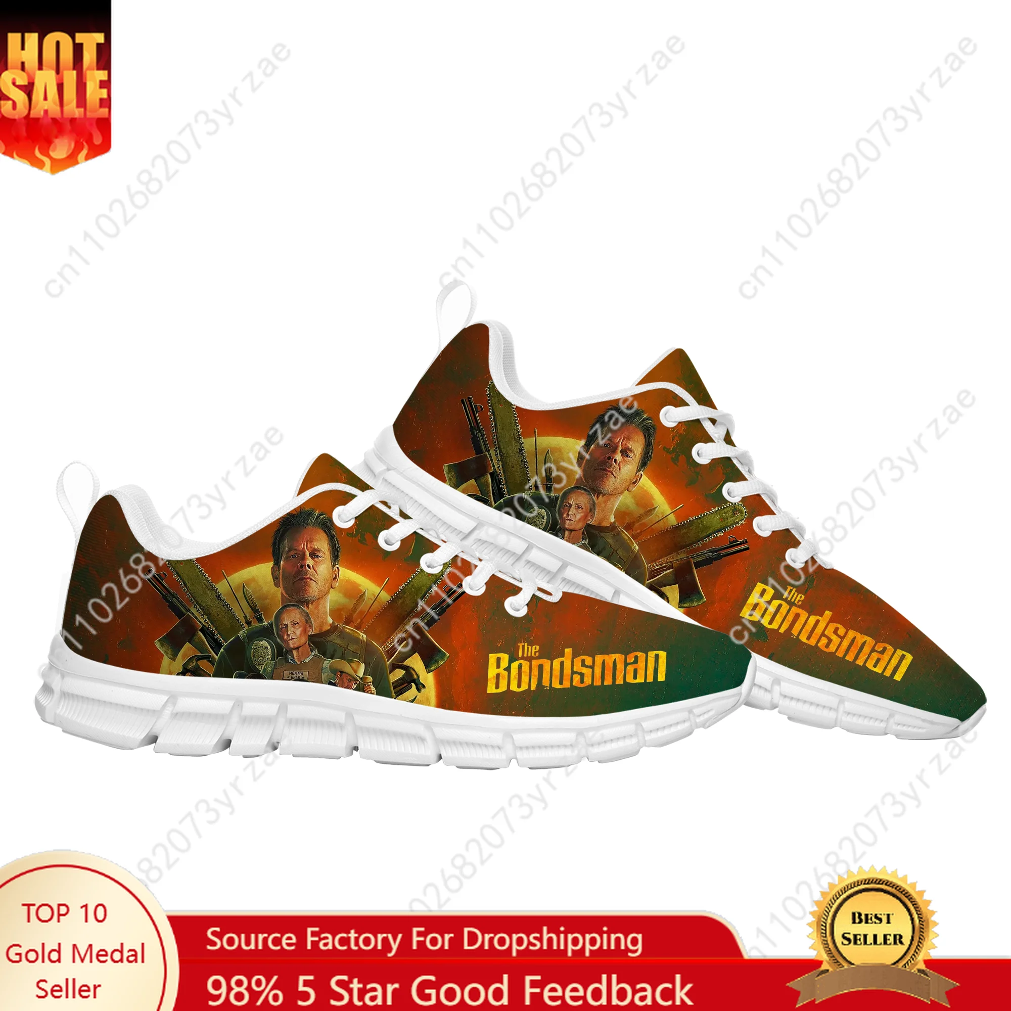 The Bondsman Sneakers Mens Womens Teenager Customized Sports Shoes High Quality Fashion Casual Pattern Print Custom Made Shoes