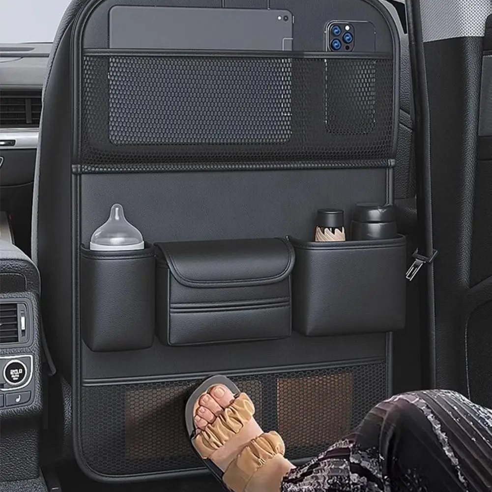 

Car Backseat Organizer With Foldable Table Tray,Car Protector With Back Holder,for Accessories Vehicles,Car Most Phone Seat O8V6