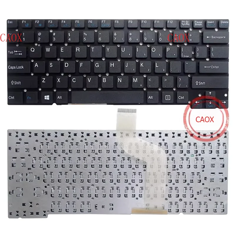 CAOX (Acessório de Áudio) para Teclado Sony SVT13 SVT131A11T SVT13117 T13 SVT141