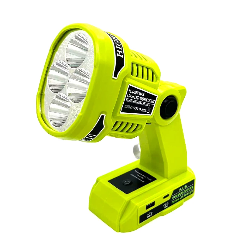 compatible-with-for-bl1430-bat622-48-11-1852-lb20-cmcb204-p100-18v-20v-lithium-ion-portable-folding-flashlights-led-work-lights