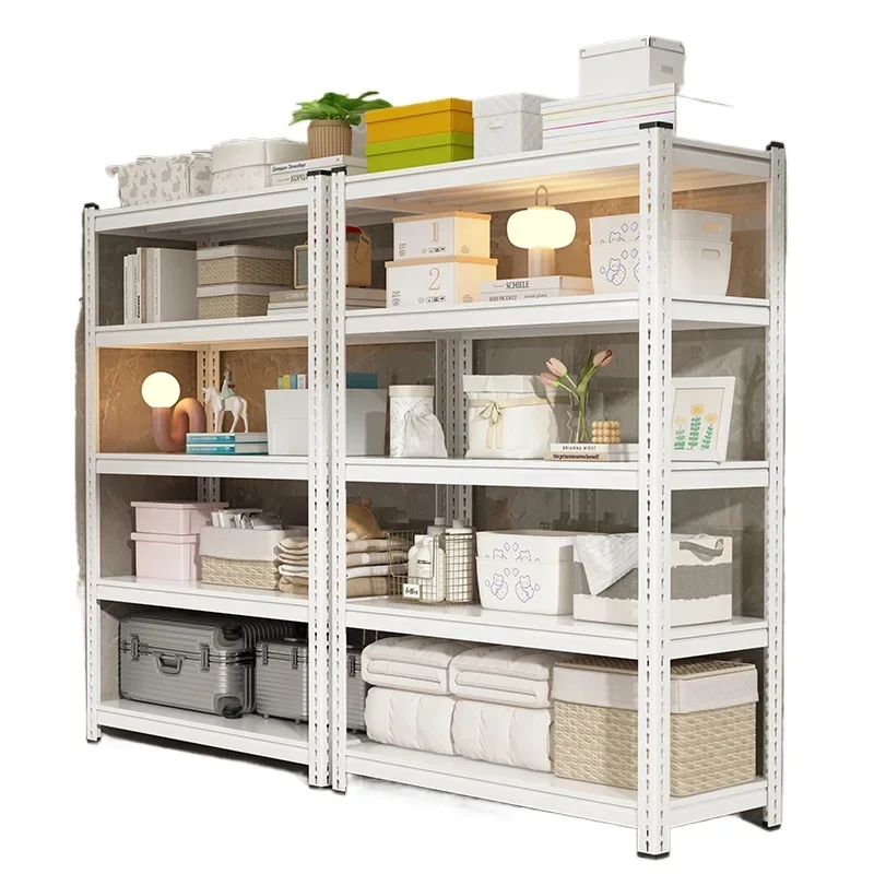 Household shelves Shelves Multi-layer balconies Storage racks Storage goods racks Warehouse iron racks