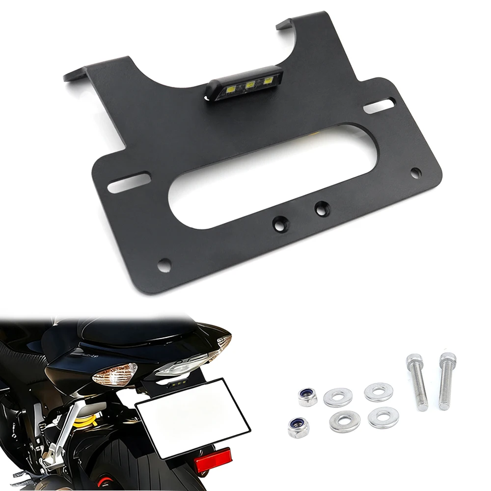 

Motorcycle Rear Tail Tidy Fender Eliminator Kit Fit For Suzuki GSXR1000 GSX-R 1000 K5 K7 2005-2008 License Plate Holder Bracket