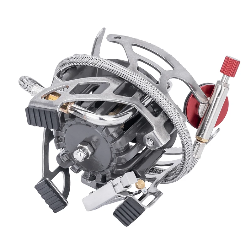 Boundless Voyage Camping Gas Stove Outdoor Portable Lightweight Furnace Burner Cooking Big Power Aluminum Alloy