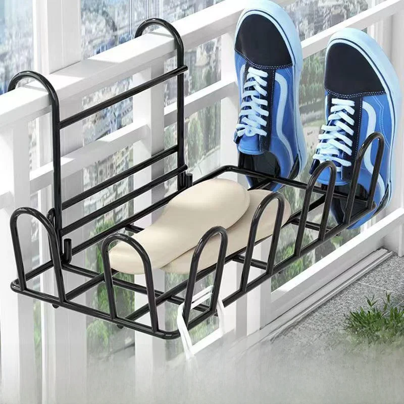 

Уличная железная артифактная конструкция для балкона/окна: стеллаж для хранения, защитный барьер, лестница, инструмент для защиты от песка и влаги