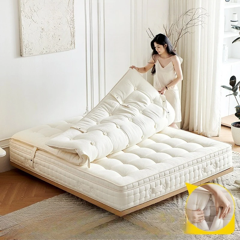 

Mattress handmade buckle ponytail hair home hotel super soft cushion spring