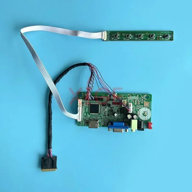 

58C Driver Controller Board For B133XW01 V0/V1 B133XW02 V0/V1 DIY Kit Laptop Panel VGA 1366x768 HDMI-Compatible LVDS 40Pin 13.3"