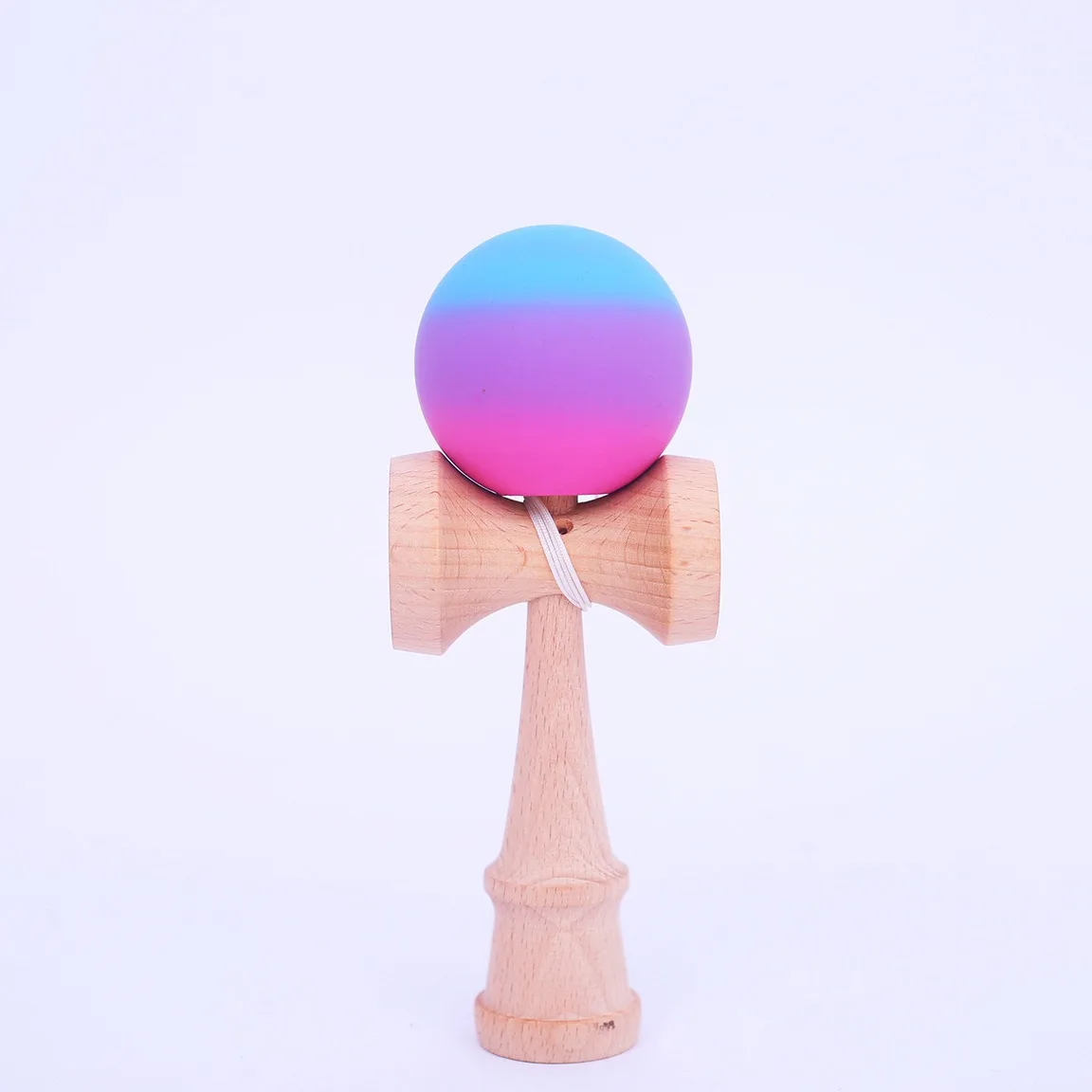 Colour Trick Ball Wood Kendama Toy Fitness Ball Train Eye-hand Coordination Fun Traditional Game Of Catching Ball Toy Gift