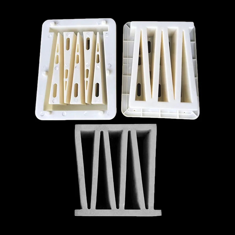 M-Type Cement Plastic Mold Concrete Hollow Brick Decorative Brick Wall Indoor Partition Splicing Hollow Flower Window Pane