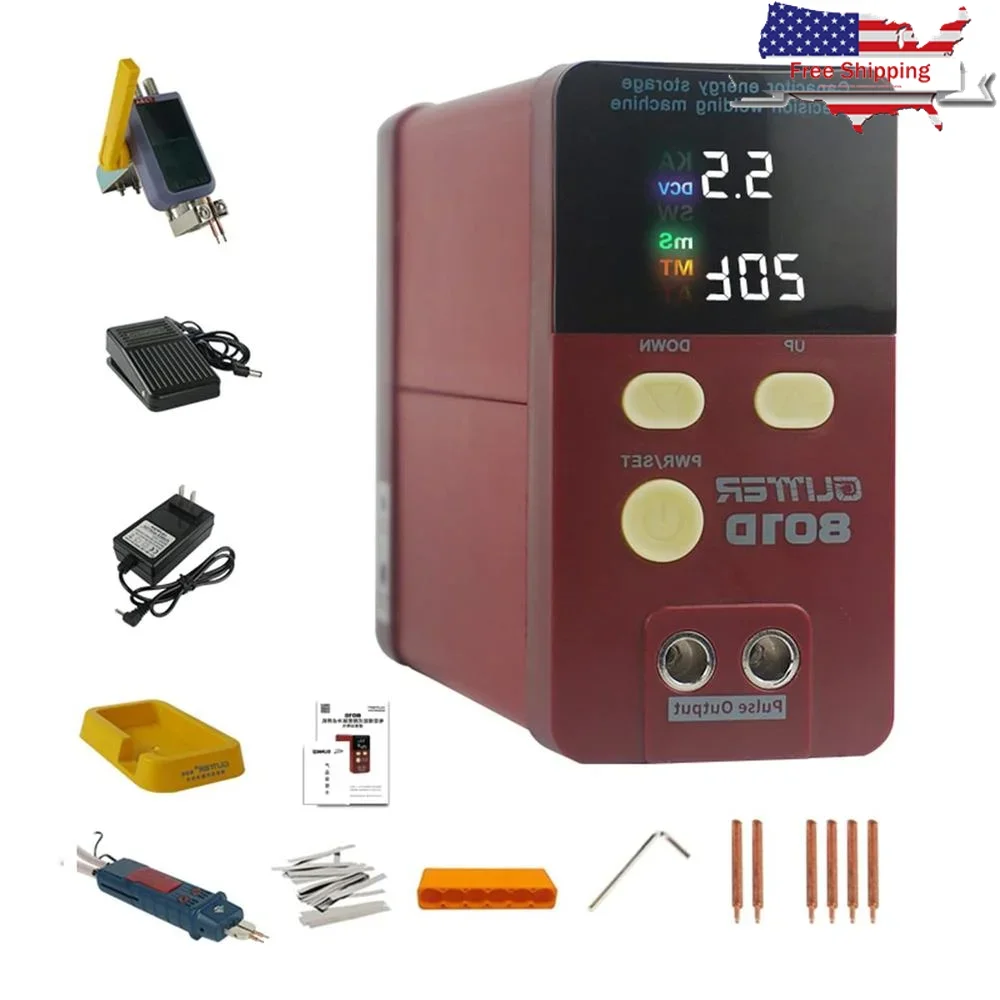 Portable Battery Spot Welder Energy Storage Pulse Welding Machine