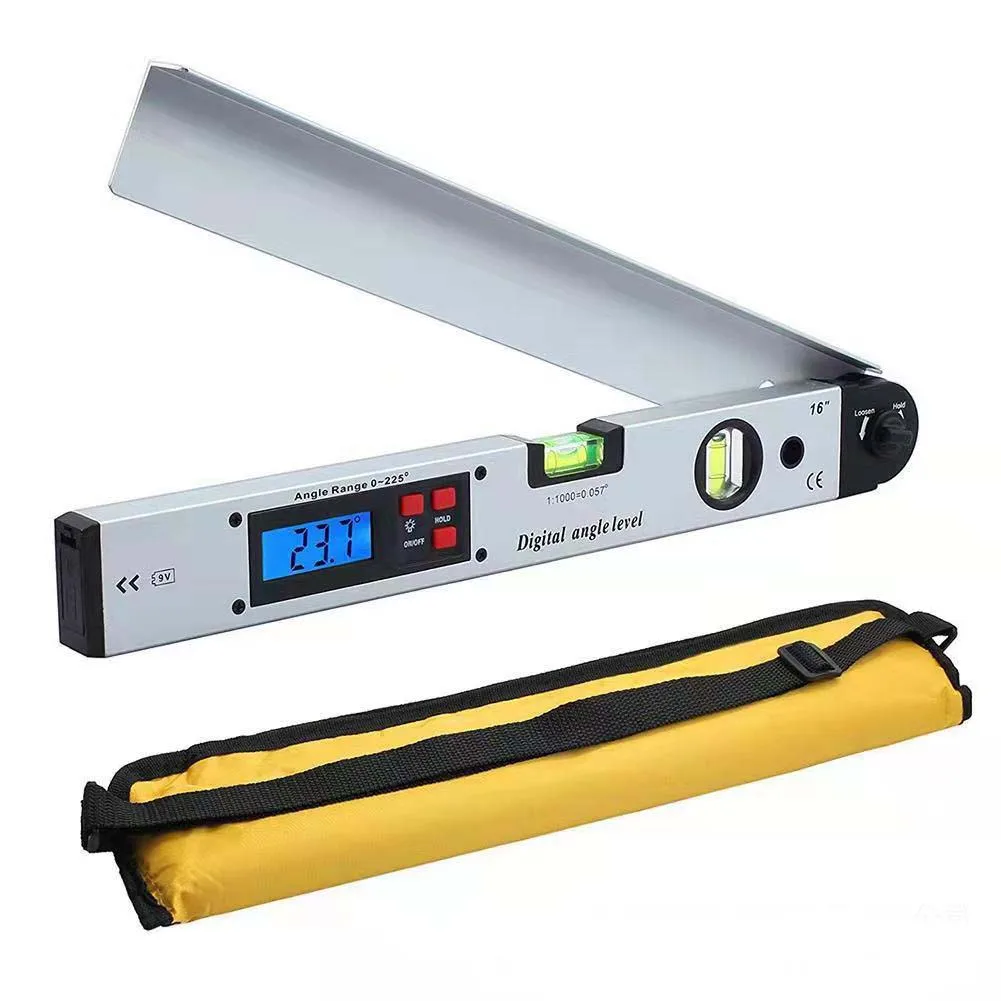 

400mm 16inch Digital Angle Level Ruler Digital Protractor Digital Inclinometer