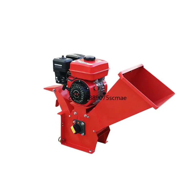 Portable guillotine machine, branch crusher, garden broken branch breeding, straw broken grass, dry and wet orchard