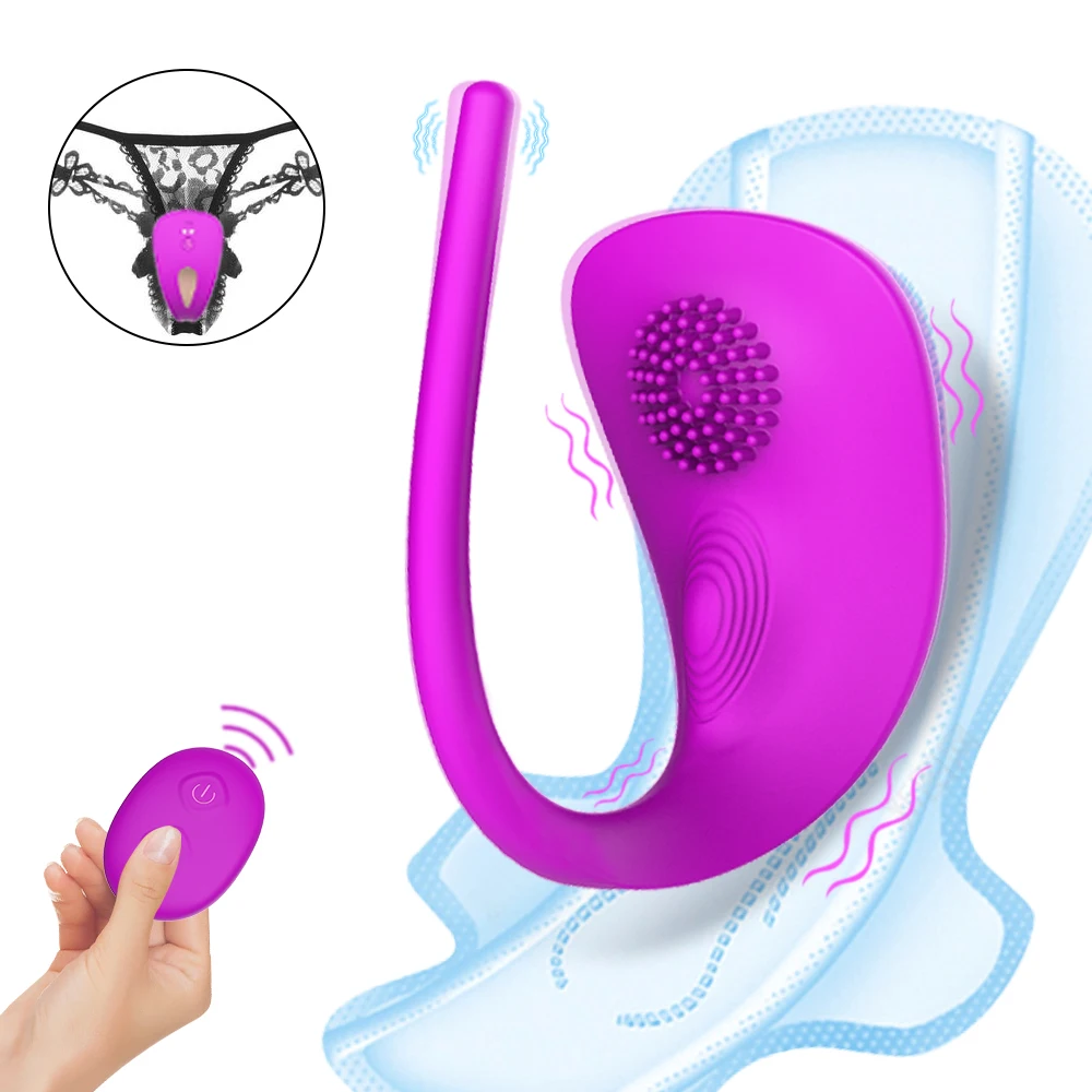 G Spot Vibrator Clitoral Vaginal Dildo Stimulator Female Panty Vibrators Masturbator Wireless Wearable Sex Toys for Women